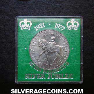 Elizabeth II British 25 New Pence