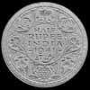George VI British India Silver Half Rupee (small rim) (Reverse)