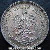 Mexican Silver 20 Centavos (Obverse)