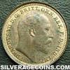 Edward VII British Bronze Third Farthing (Obverse)