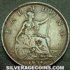 George V British Bronze Farthing (Reverse)