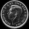 George VI British Bronze Farthing (Obverse)