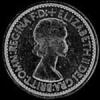 Elizabeth II British Bronze Farthing (Obverse)