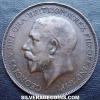George V British Bronze Penny (Obverse)