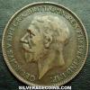 George V British Bronze Penny (modified effigy) (Obverse)