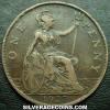 George V British Bronze Penny (modified effigy) (Reverse)