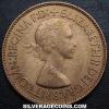 Elizabeth II British Bronze Penny (Obverse)