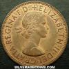 Elizabeth II British Bronze Penny (Obverse)