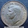 George VI British Bronze Half Penny (Obverse)