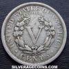 United States "Liberty Head Nickel" 5 Cents (Reverse)