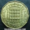 Elizabeth II British Threepence (Reverse)