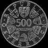 Austrian Silver 500 Schillings (Steyr) (Obverse)