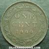 Victoria Canadian Bronze Cent (Reverse)