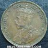 George V Canadian Bronze Cent (Obverse)