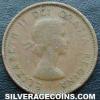 Elizabeth II Canadian Bronze Cent (Obverse)