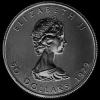 Elizabeth II Canadian 50 Dollars 1 Ounce Gold Maple Leaf (Obverse)