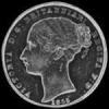 Victoria Australian Gold "Fillet Head" Sovereign (Obverse)