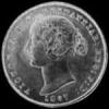 Victoria Australian Gold "Wreath" Sovereign (Obverse)