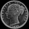 Victoria Australian Gold "Young Head" Sovereign (date) (Obverse)