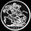 Victoria Australian Gold "Old Head" Sovereign (Reverse)