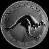 Elizabeth II Australian Dollar 1 Ounce Silver Kangaroo (Reverse)
