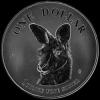 Elizabeth II Australian Dollar 1 Ounce Silver Kangaroo (Reverse)