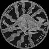 Elizabeth II Australian Dollar 1 Ounce Silver Kangaroo (Reverse)