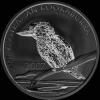 Elizabeth II Australian Dollar 1 Ounce Silver Kookaburra (Reverse)