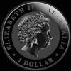 Elizabeth II Australian Dollar 1 Ounce Silver Kookaburra (Obverse)