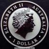 Elizabeth II Australian Dollar 1 Ounce Silver Koala (Obverse)