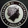 Elizabeth II Australian Dollar 1 Ounce Silver Koala (Obverse)