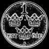 Gustaf V Swedish Iron Öre (Reverse)