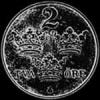 Gustav V Swedish Iron 2 Öre (Reverse)
