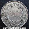 Swiss 20 Rappen (Reverse)