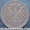 Wilhelm II German Pfennig (Obverse)