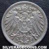 Wilhelm II German 5 Pfennig (Obverse)