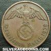 German Third Reich Bronze 2 Reichspfennig (Obverse)