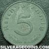 German Third Reich Zinc 5 Reichspfennig (Reverse)