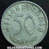 German Third Reich 50 Reichspfennig (aluminium) (Reverse)