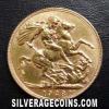 George V South African Gold Sovereign (Reverse)