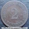 Wilhelm I German 2 Pfennig (Reverse)
