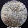 Austrian Silver 25 Schillings (Welsbach) (Obverse)