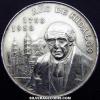 Mexican Silver 5 Pesos (Hidalgo Bicentennial) (Reverse)