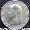 Wilhelmina I Dutch Silver 10 Cents (young head) (Obverse)