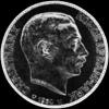 Christian X Danish Silver 2 Kroner (60th Birthday) (Obverse)