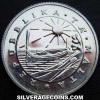 Maltese Silver Pound (departure of foreign forces) (Obverse)