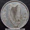 Irish Silver Shilling (Obverse)