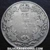 George V Canadian Silver 25 Cents (Reverse)