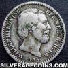 Wilhelm III Dutch Silver 10 Cents (Obverse)
