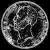 Wilhelm II Dutch Silver 25 Cents (Obverse)